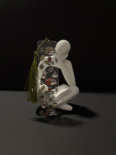 Plants and books Bookmark