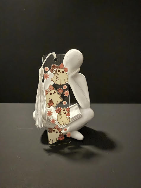 Ghosts and bows Bookmark