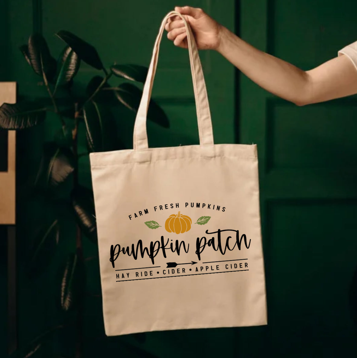 Pumpkin Patch Tote Bag