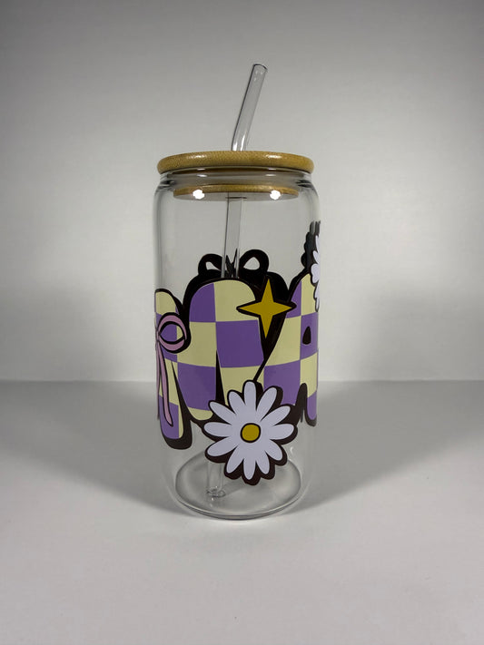 Floral Mama Vinyl Cup